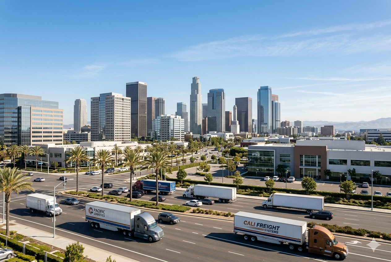 California business and logistics market overview